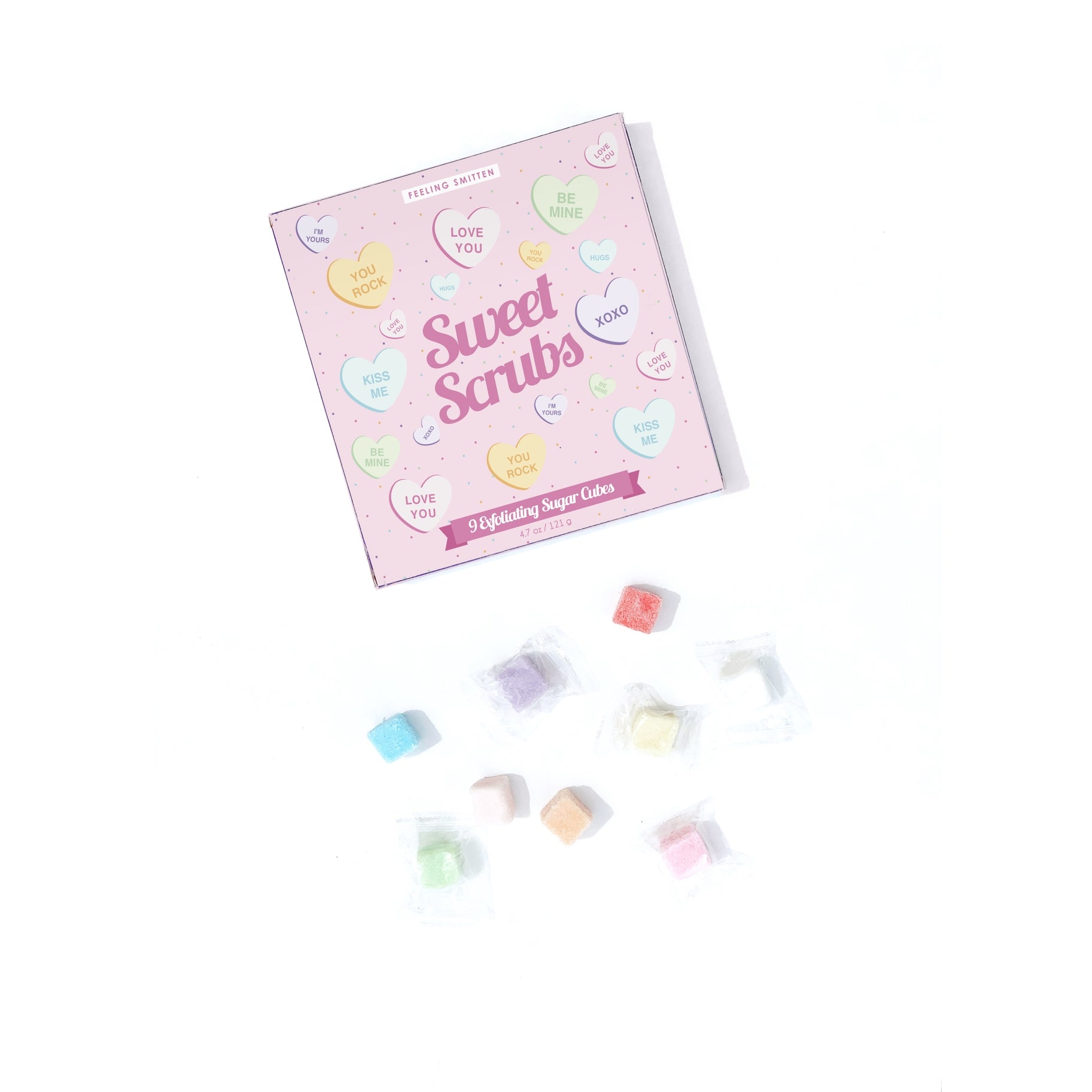 Valentine Sugar Scrub Cubes